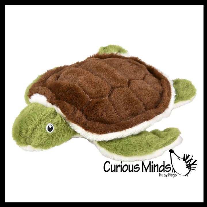 Curious Minds Toys - Wholesale Stuffed/Plush Toy - Kids & Baby - 1 Sea Turtle Plush Stuffed Animal - Adorable Plushie Stuffie2