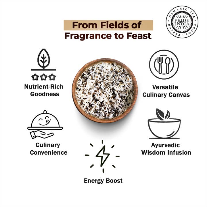 PRIDE INDIA BRANDS – Großhandel Reis – Brown Basmati Reis & Black Bean Protein Mix6