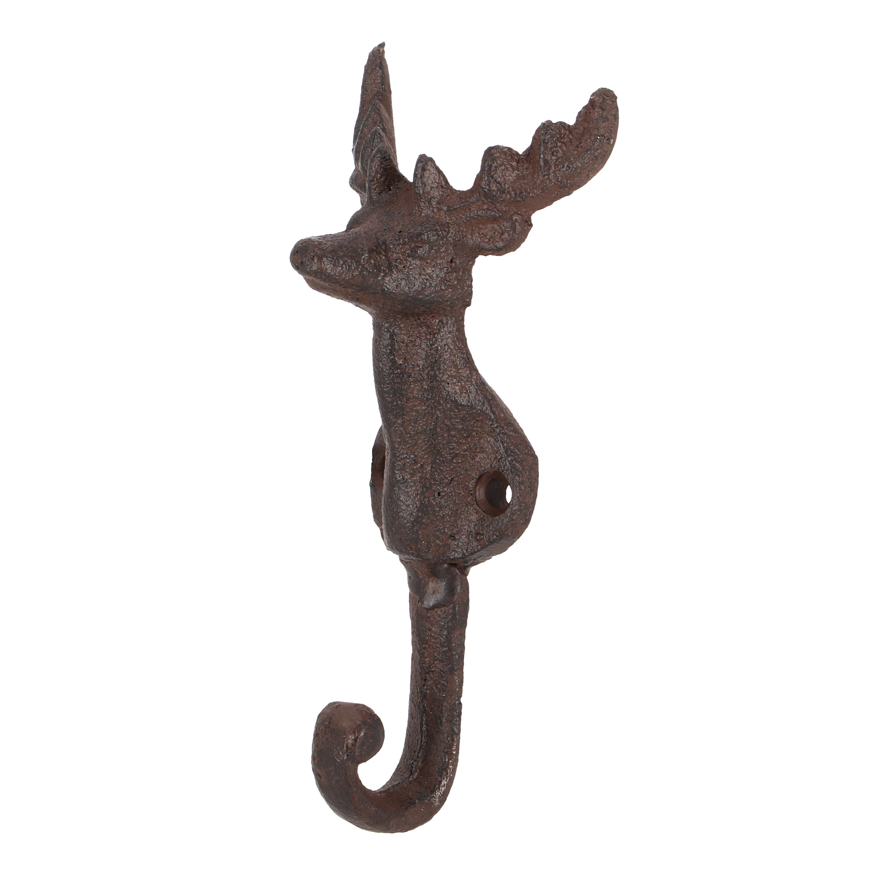 Fallen Fruits Ltd – wholesale Wall hook – DB75 - Stag Coat Hook (Single Hook)1