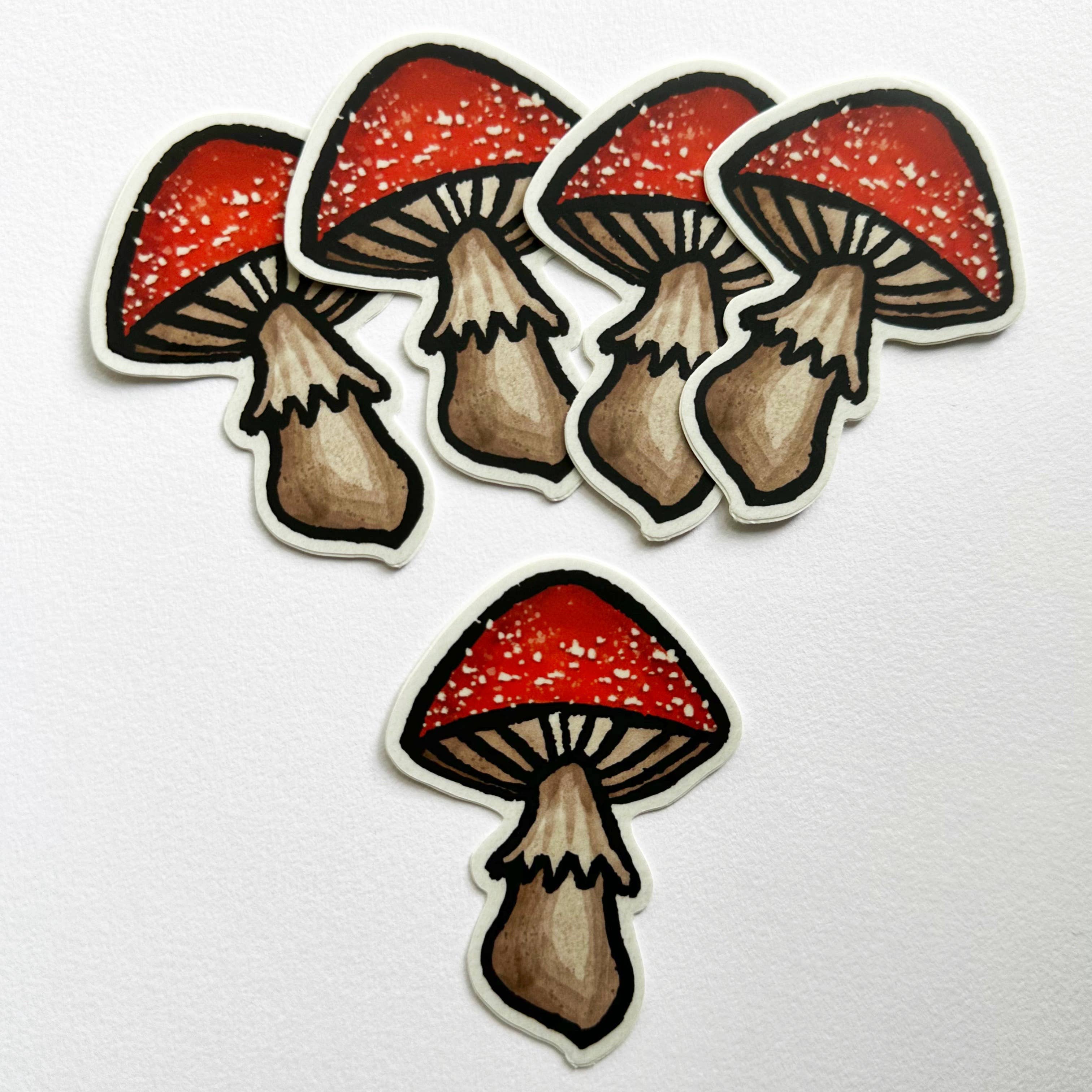 Robayre – Großhandel Aufkleber – Vinyl-Aufkleber mit Pilzen von Robayre1