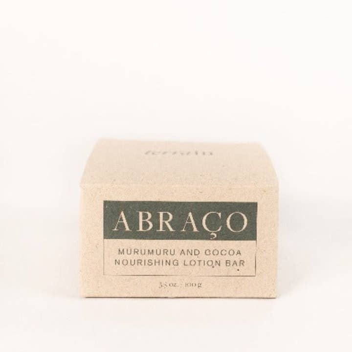 TERRAIN BRAZILIAN BOTANICALS - Wholesale Solid Lotion - ABRAÇO Nourishing Lotion Bar with Murumuru and Cocoa6
