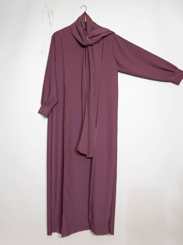 IDEAL OUTFIT - Wholesale Kaftan - Women's - Medina silk abaya ref:2369pk12