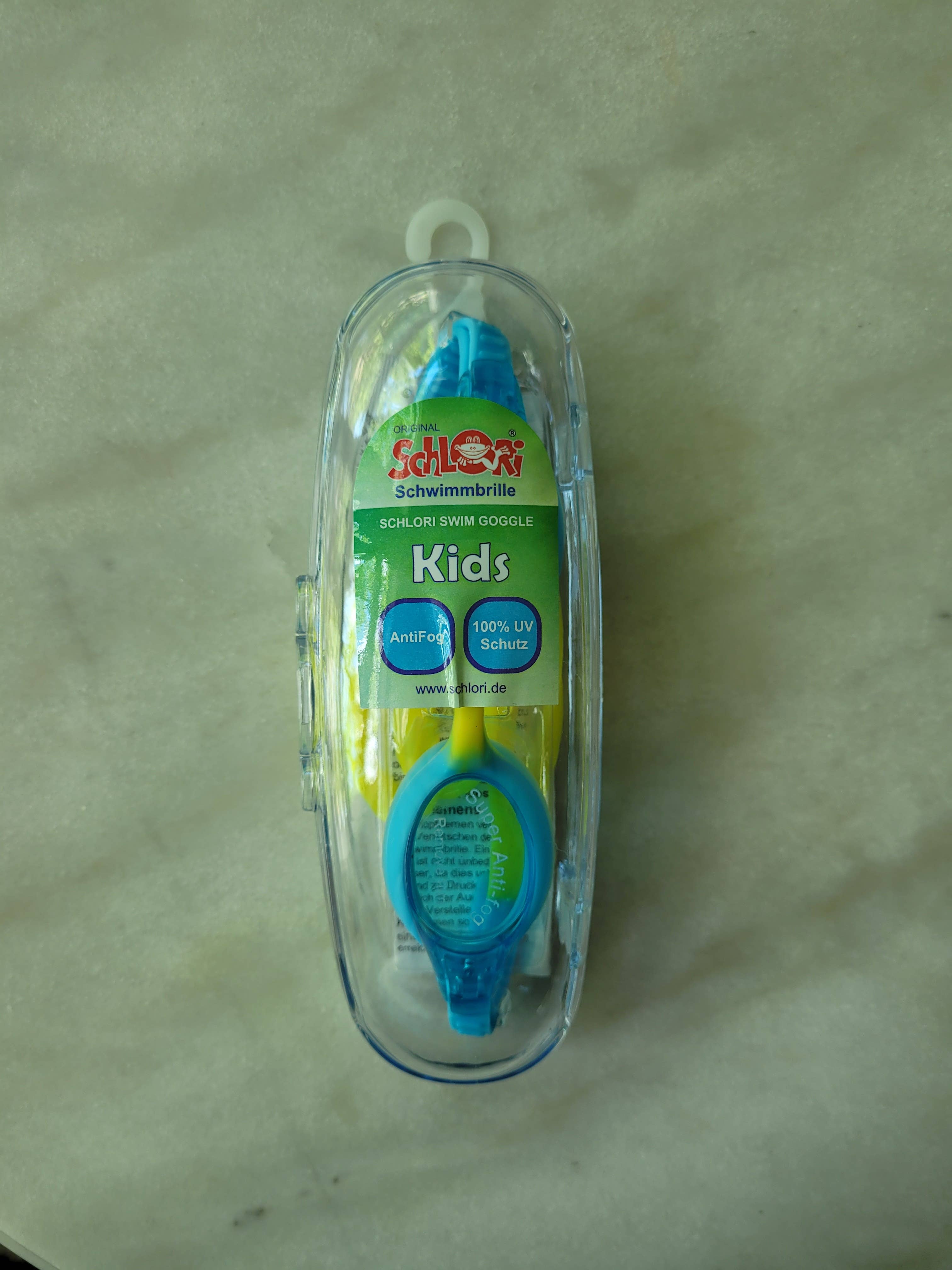 Schlori-Schwimmartikel GmbH – Großhandel Schwimmbrille – Kind & Baby – Schwimmbrille Blau/Gelb1