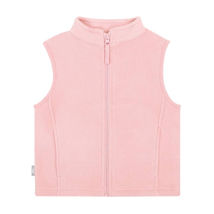 Dusty Pink | Fleece Vest for wholesale by Jan & Jul