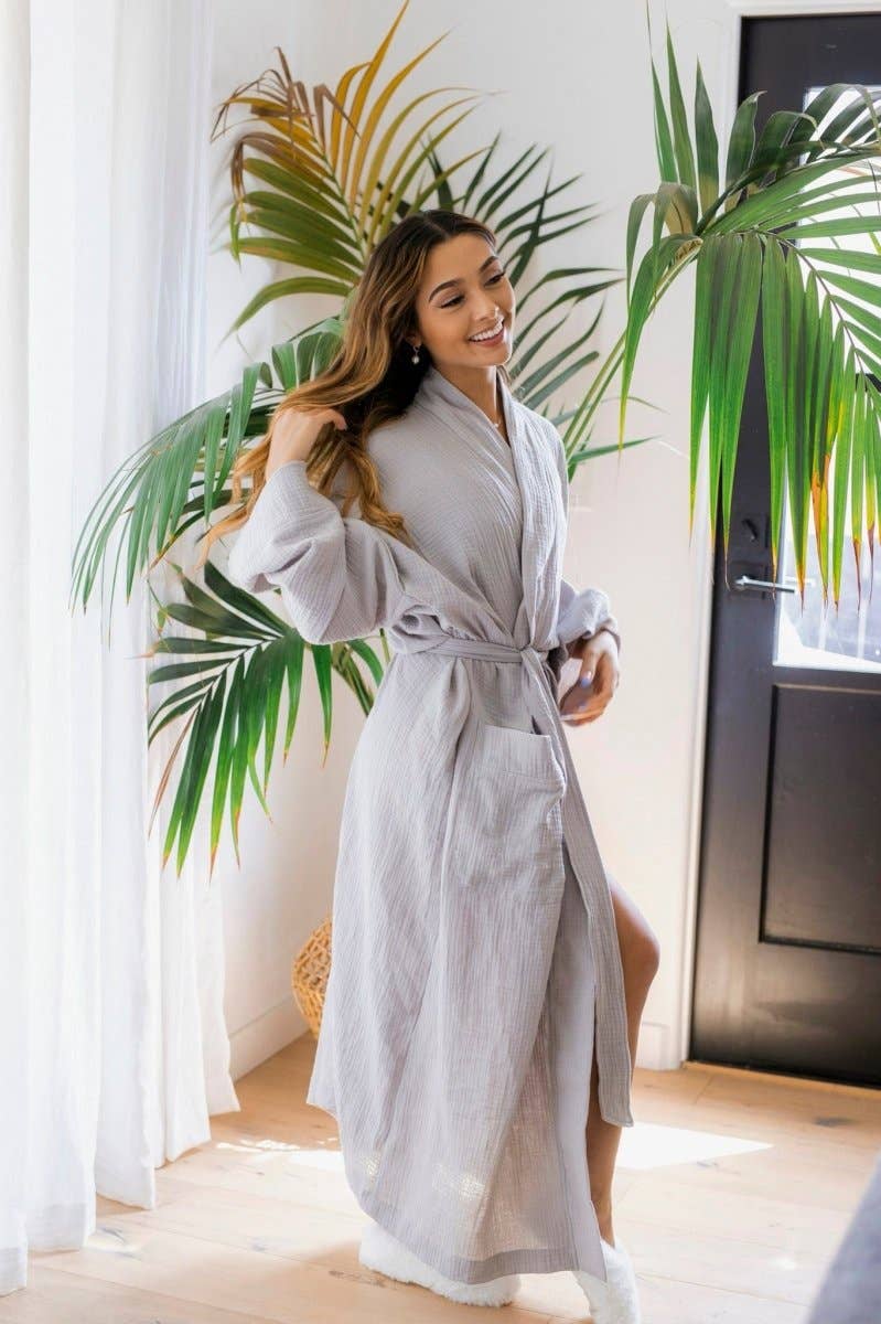 Keikico - Vendita all'ingrosso Vestaglia - Donna - Vestaglia in garza8