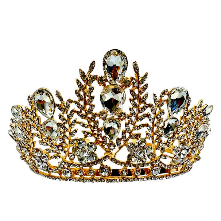 TAPA fashion - Wholesale Tiara - Women's - Crystal Tiara Crown CR1126-1 (1PC)20