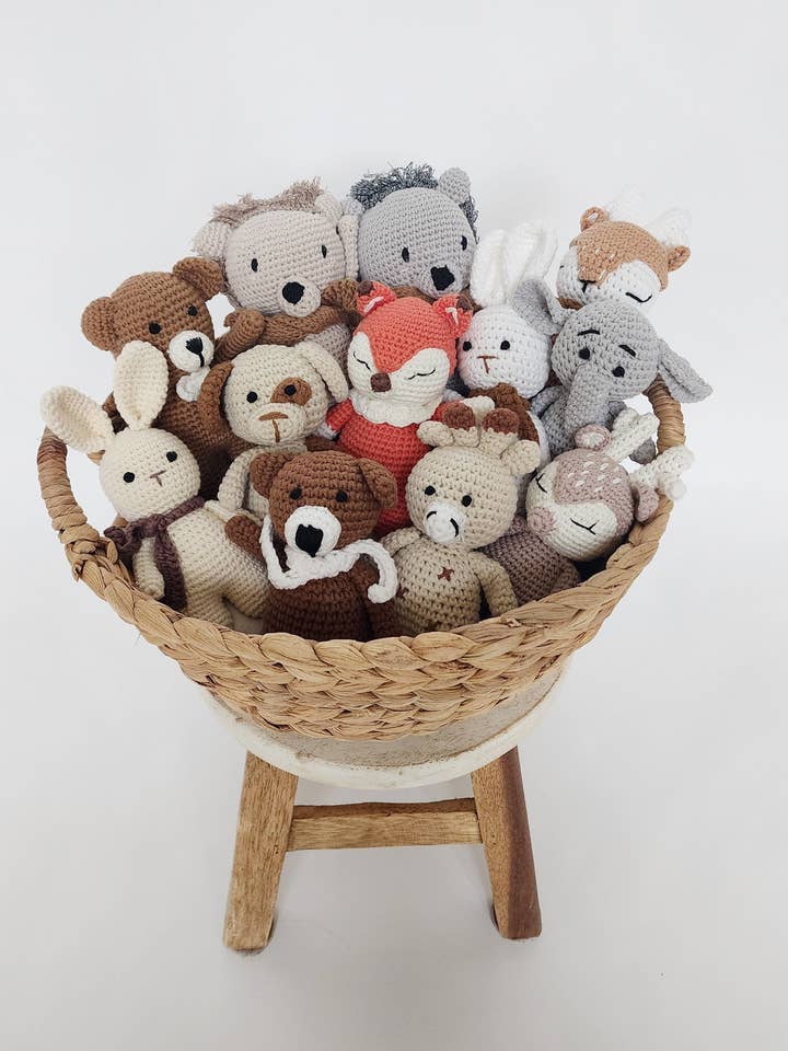 Mini Animais de Crochê por atacado de OLIVE & CRADLE