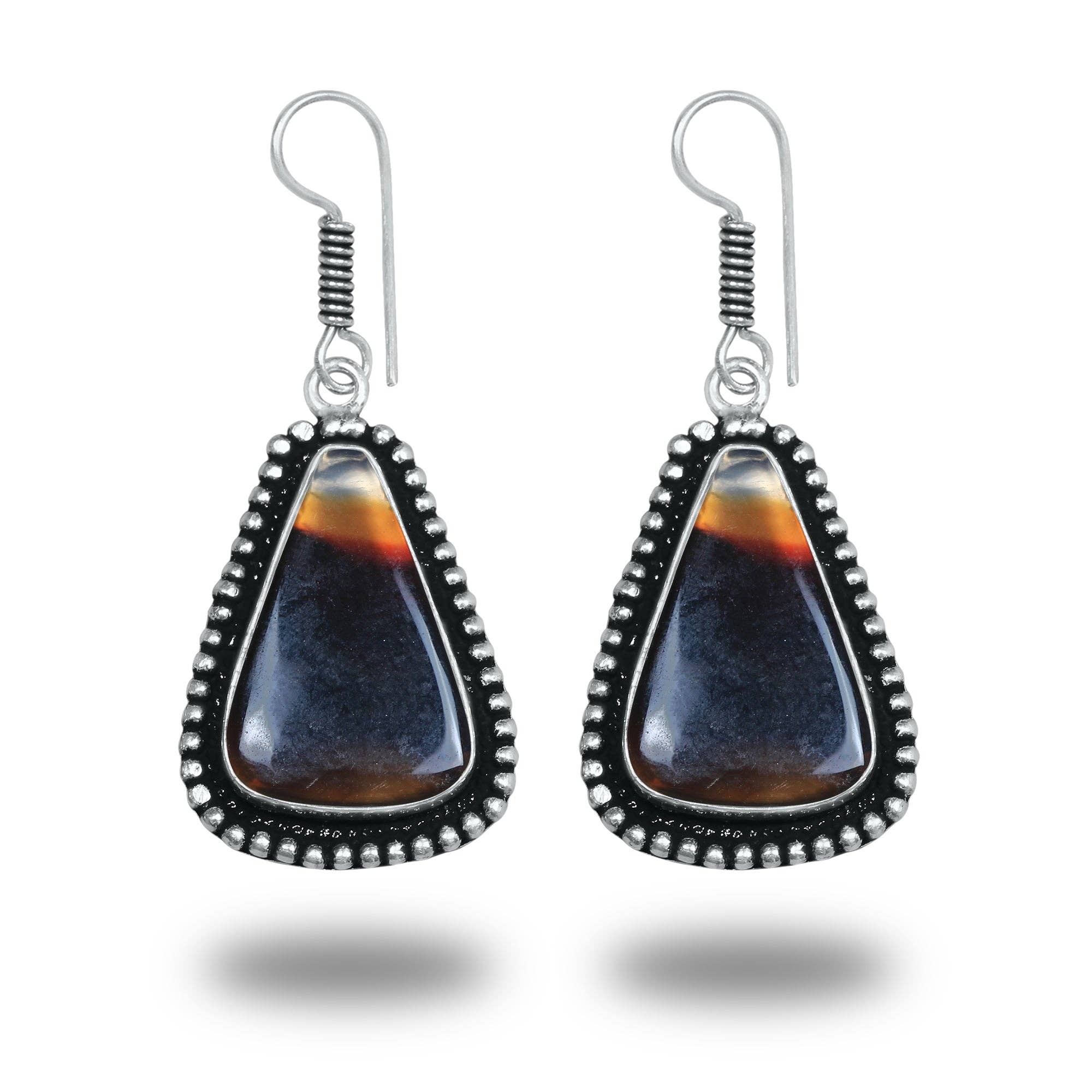 Handmade Jewels - Wholesale Dangle Earrings - Boho Crystal Earrings For Women - Silver Plated, Designer, Chic, Assorted And Wholesale25