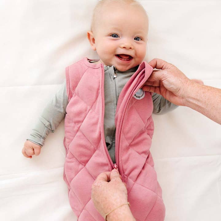 Dreamland Baby - Wholesale Sleepsack - Baby - Dream Weighted Sleep Sack, Dusty Rose Pink1