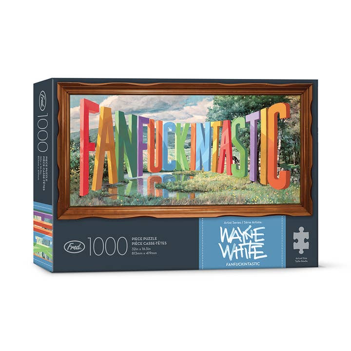 Fred & Friends - Wholesale Puzzle - Adult - Puzzle 1000 Pc - Wayne White - Fanfuckintastic0