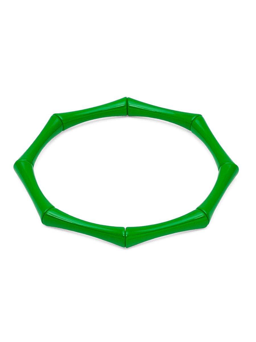 ZENZII Jewelry - Wholesale Link & Chain Bracelet - Enamel Bamboo-Style Stretch Bracelet7