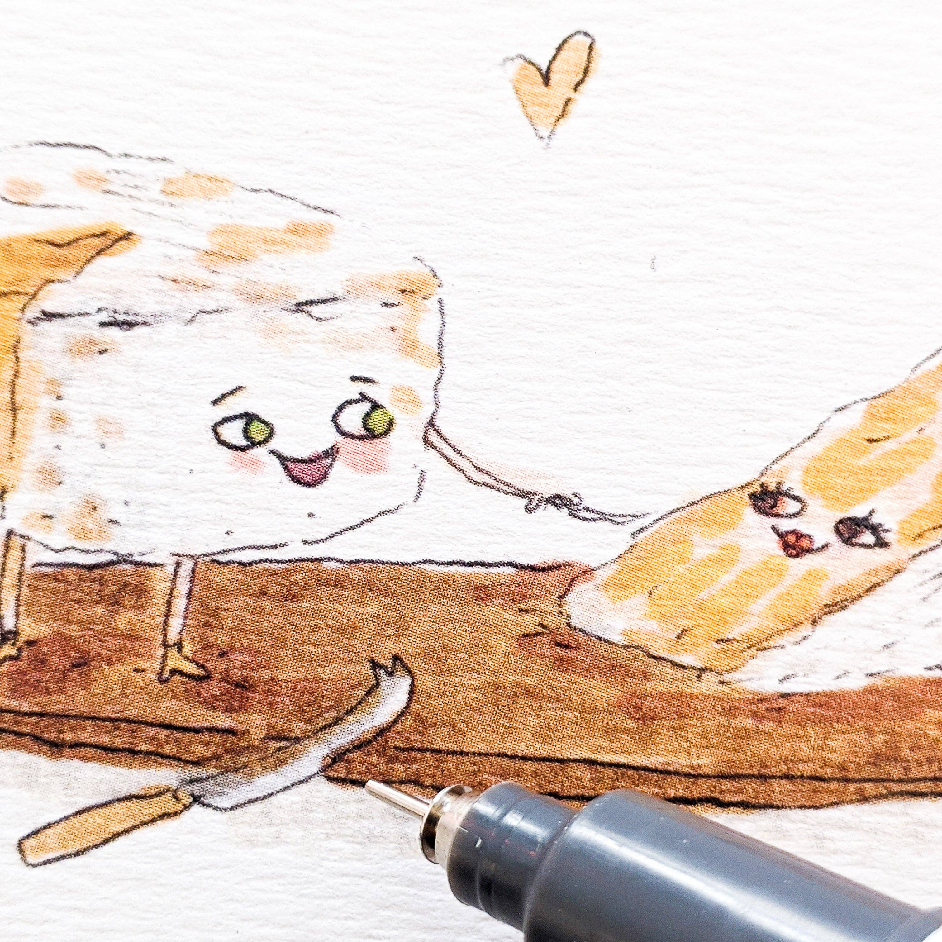 Well Drawn - Wholesale Valentine's Day Card - I Camembert to Brie Without You6