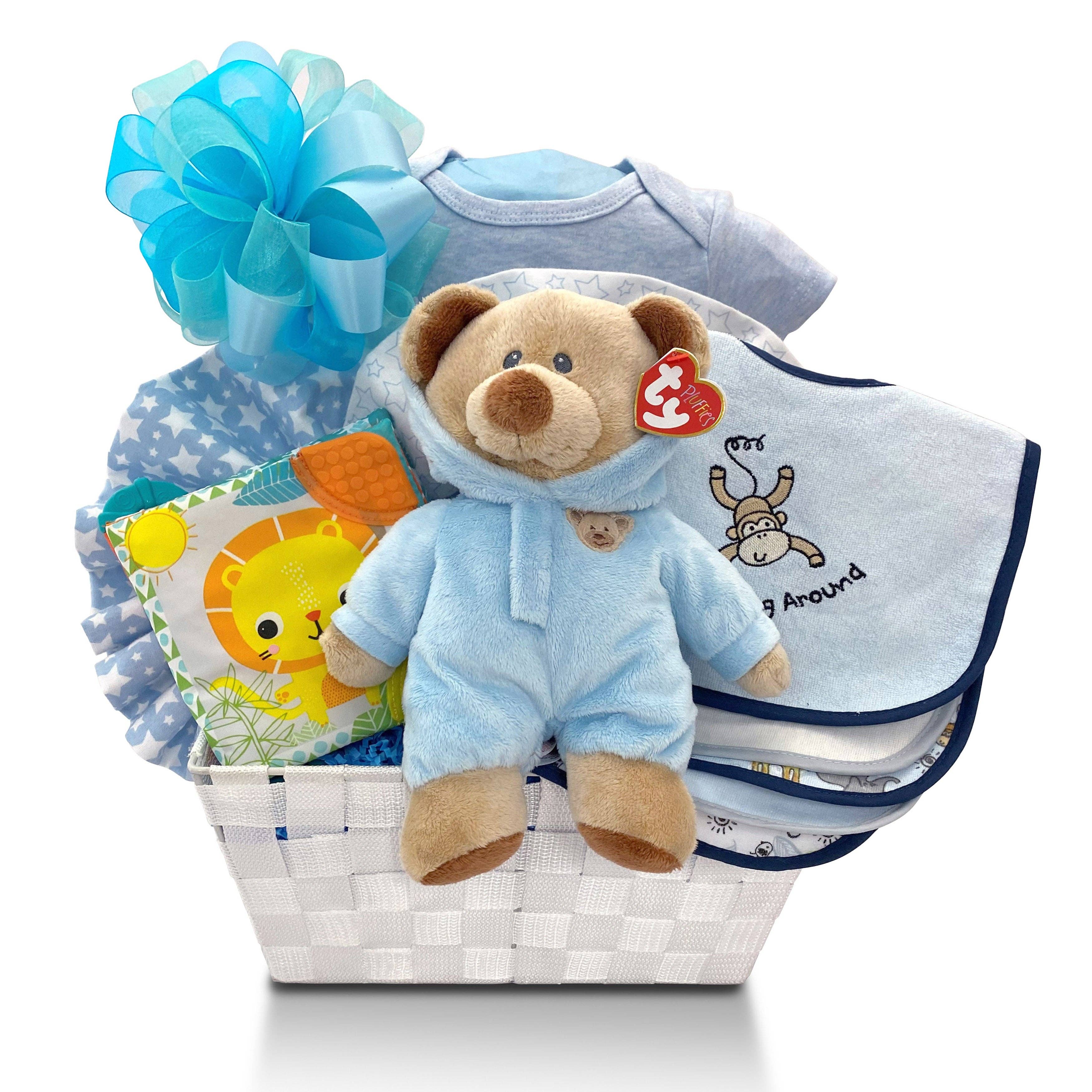 Pellatt Cornucopia Gift Baskets - Wholesale New Mom Gift Box/Set - Welcome to the World Newborn Baby Gift Basket0