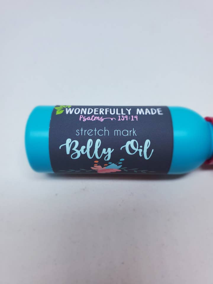 Stretch Mark Oil | Pregnancy Belly Oil | Gift for expecting mothers | Organic Natural Stretch Mark Prevention Reducer | Mom to be must have for wholesale by Wonderfully Made .love