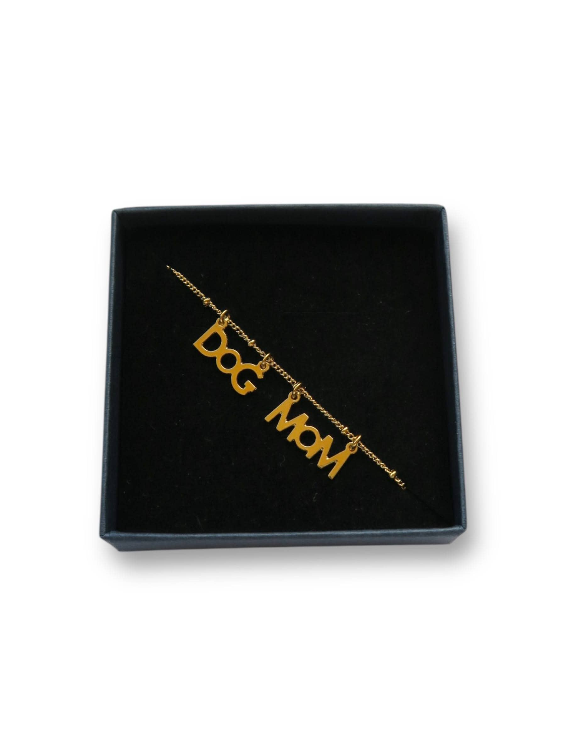 Hirondelle Bijoux - Wholesale Pendant/Charm Necklace - Dog mom necklace for dog moms - beaded chain1