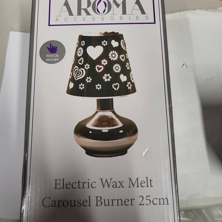 Soft Touch Electric wax melt Carousel Burner for wholesale by Candle Knights Supplies
