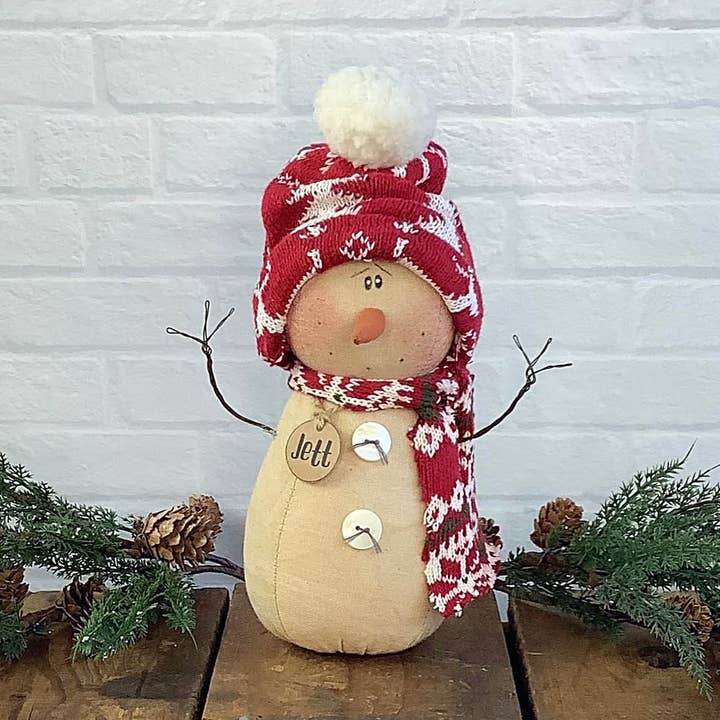 Jett the Snowman for wholesale by Honey and Me