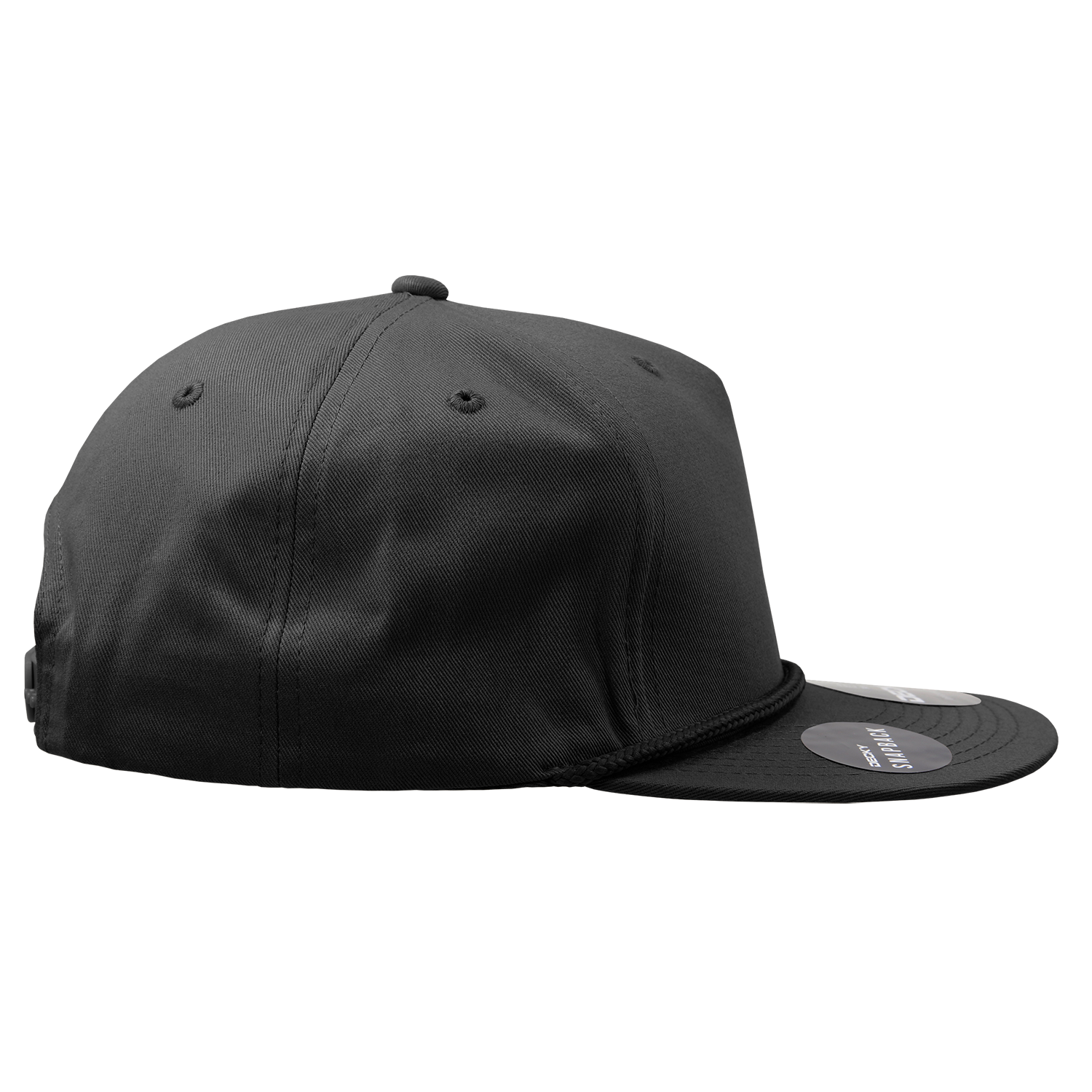 The Park Wholesale - Wholesale Flat-brimmed cap – Men's - Decky 1041 - Classic Flat Bill Golf Hat with Rope, Snapback35