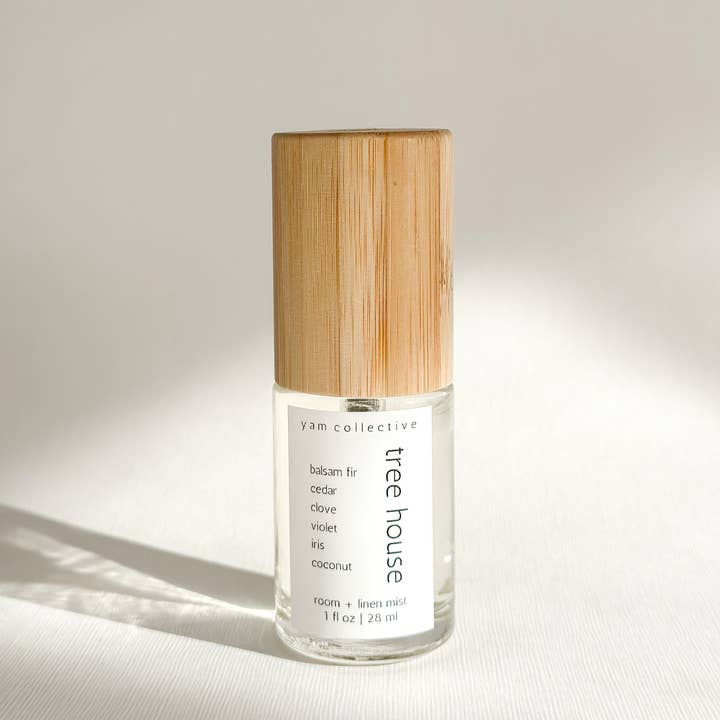 yam collective - Wholesale Room & Linen Spray - Tree House - 1 oz Balsam & Green Violet Room & Linen Mist0