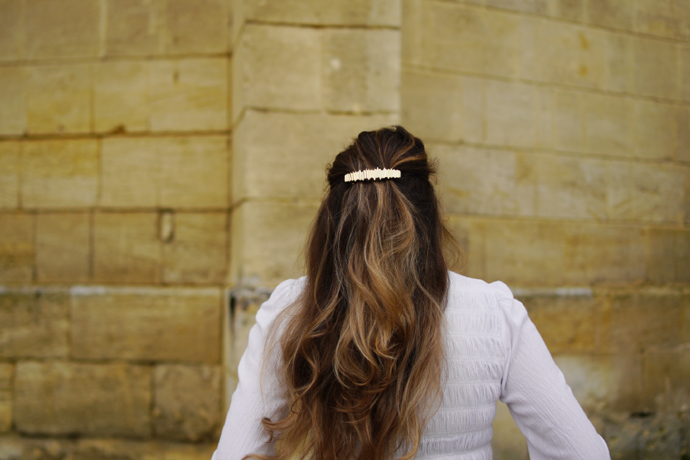 Bohomane - Wholesale Barrette - Women's - Textured Gold Liora Hair Clip3