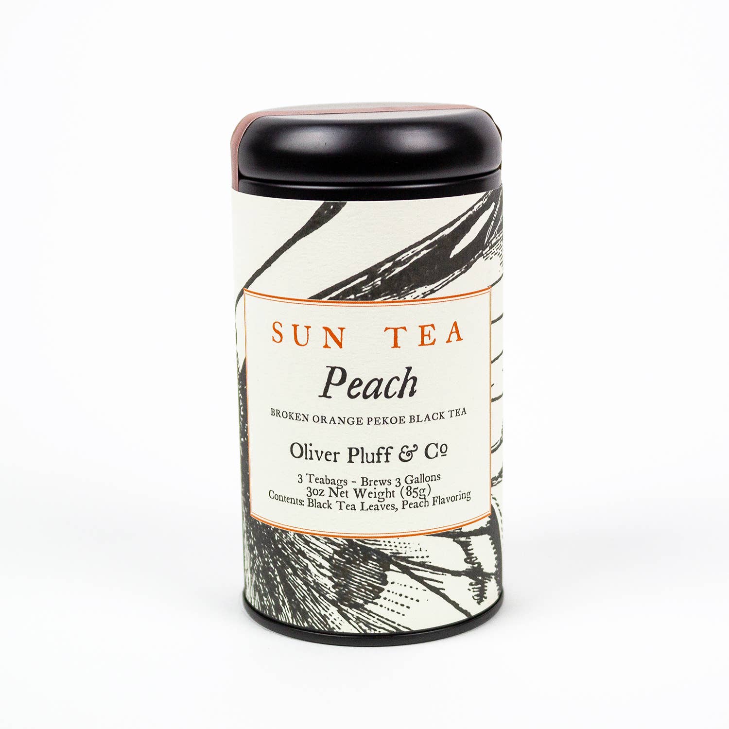 Oliver Pluff & Company - Wholesale Tea Bags - Peach Sun Tea2