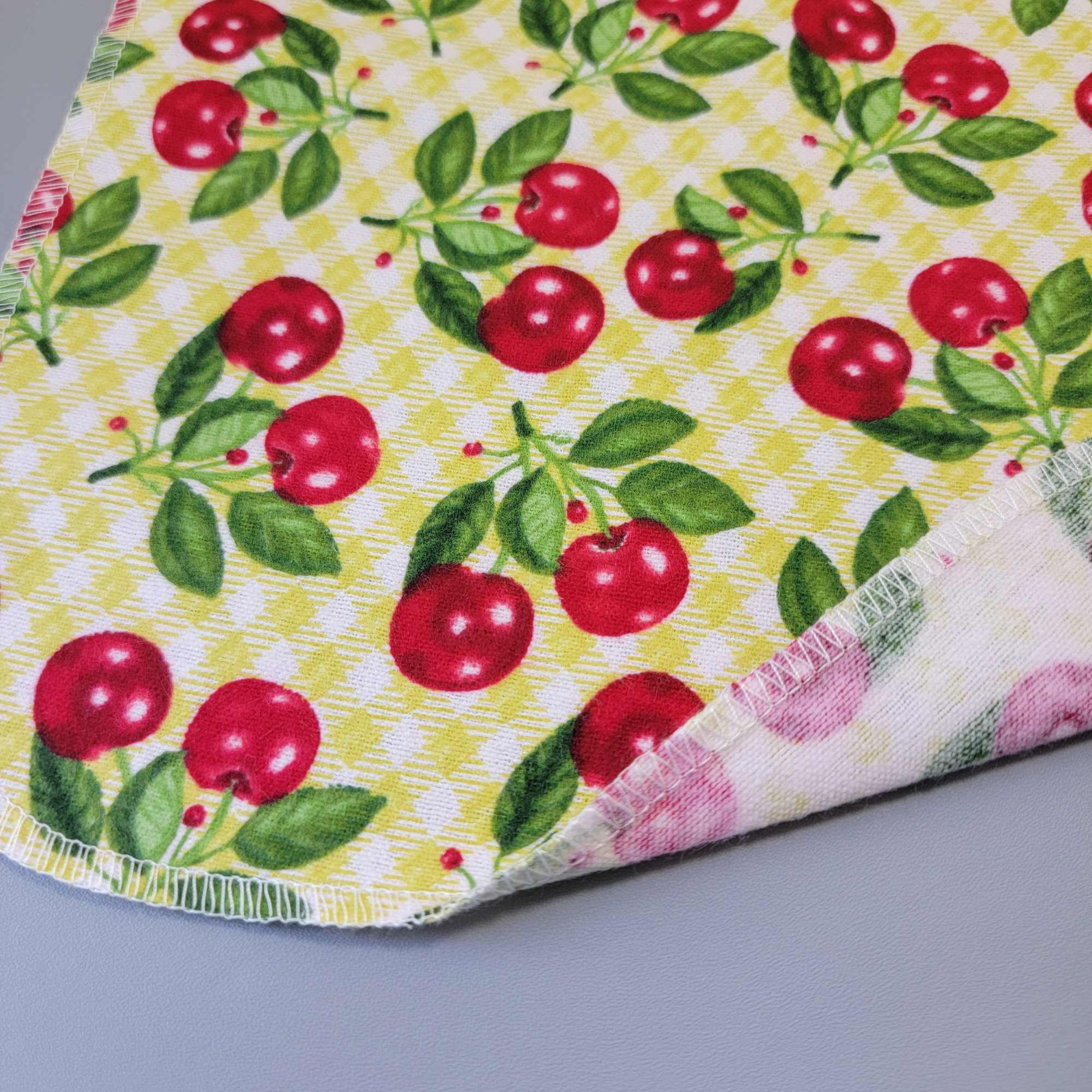 Cruelty-Free Stitchery – wholesale Cleaning cloth – NonPaper Towels - Kitschy Cherries2