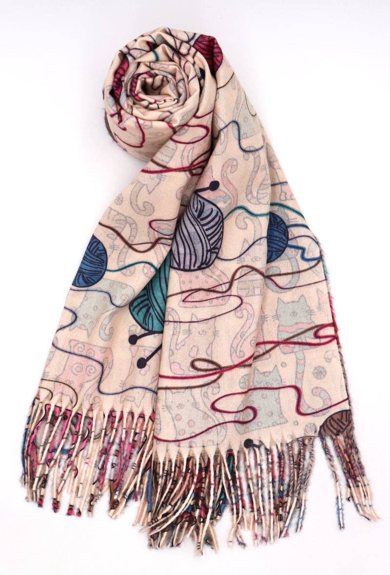 LIL' MOON - Wholesale Scarf - Women's - #LM2362 scarf1