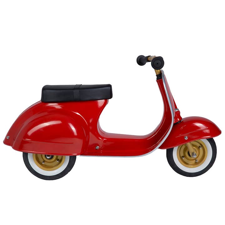 Ambosstoys Scooters PRIMO ride-on toy Rosso Red for wholesale by Uniche Collective