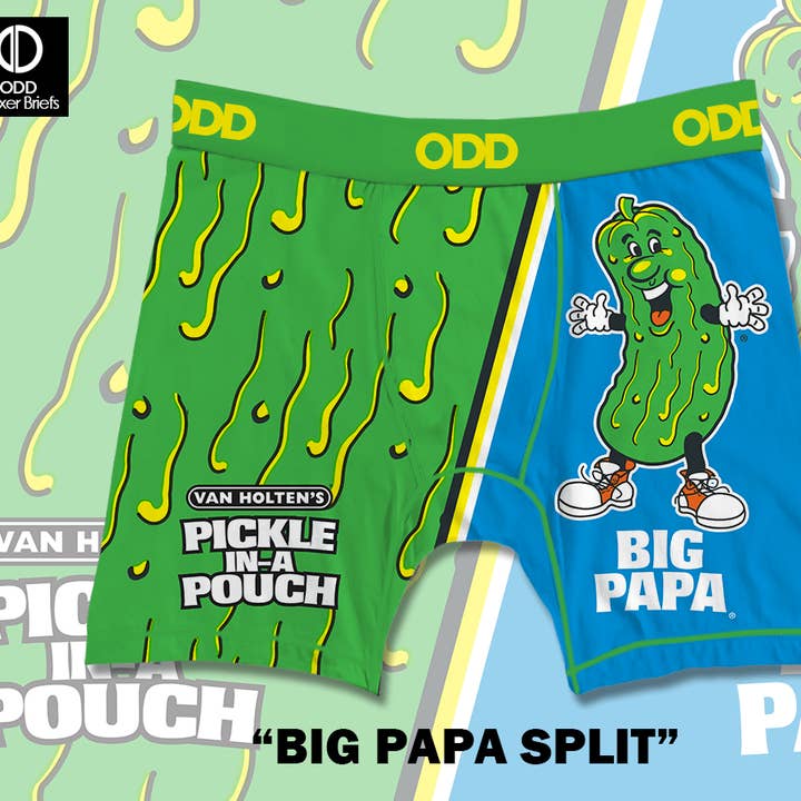 Odd Sox - Wholesale Underwear - Men's - Big Papa Split - Mens Boxer Briefs0