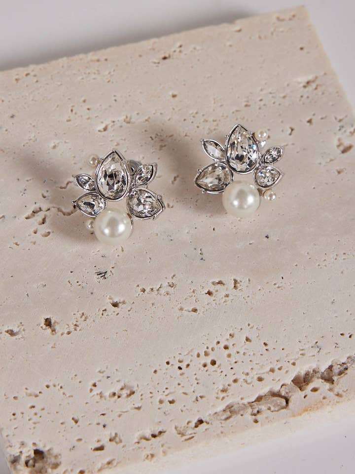 Brigetta Earrings - Silver for wholesale by Twosisters The Label