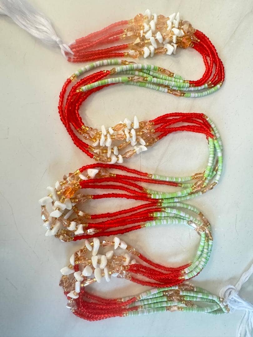 ELLABEMIBEADS - Wholesale Face/Body Chain - Waist beads with Exotic Stones 1