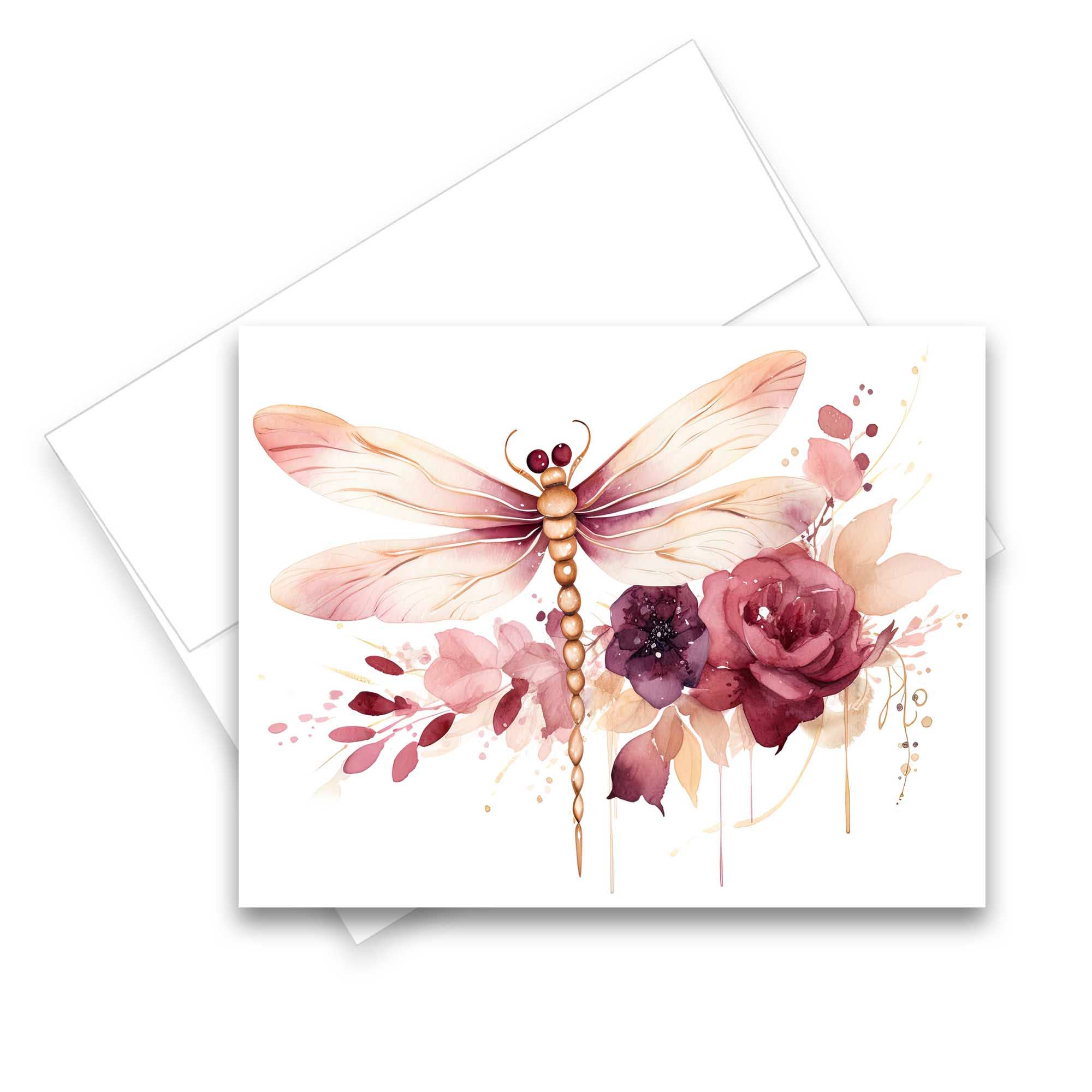 Aria Rae - Wholesale Everyday Greeting Card - Assorted Dragonfly Greeting Cards, Set of 6, All Occasion3