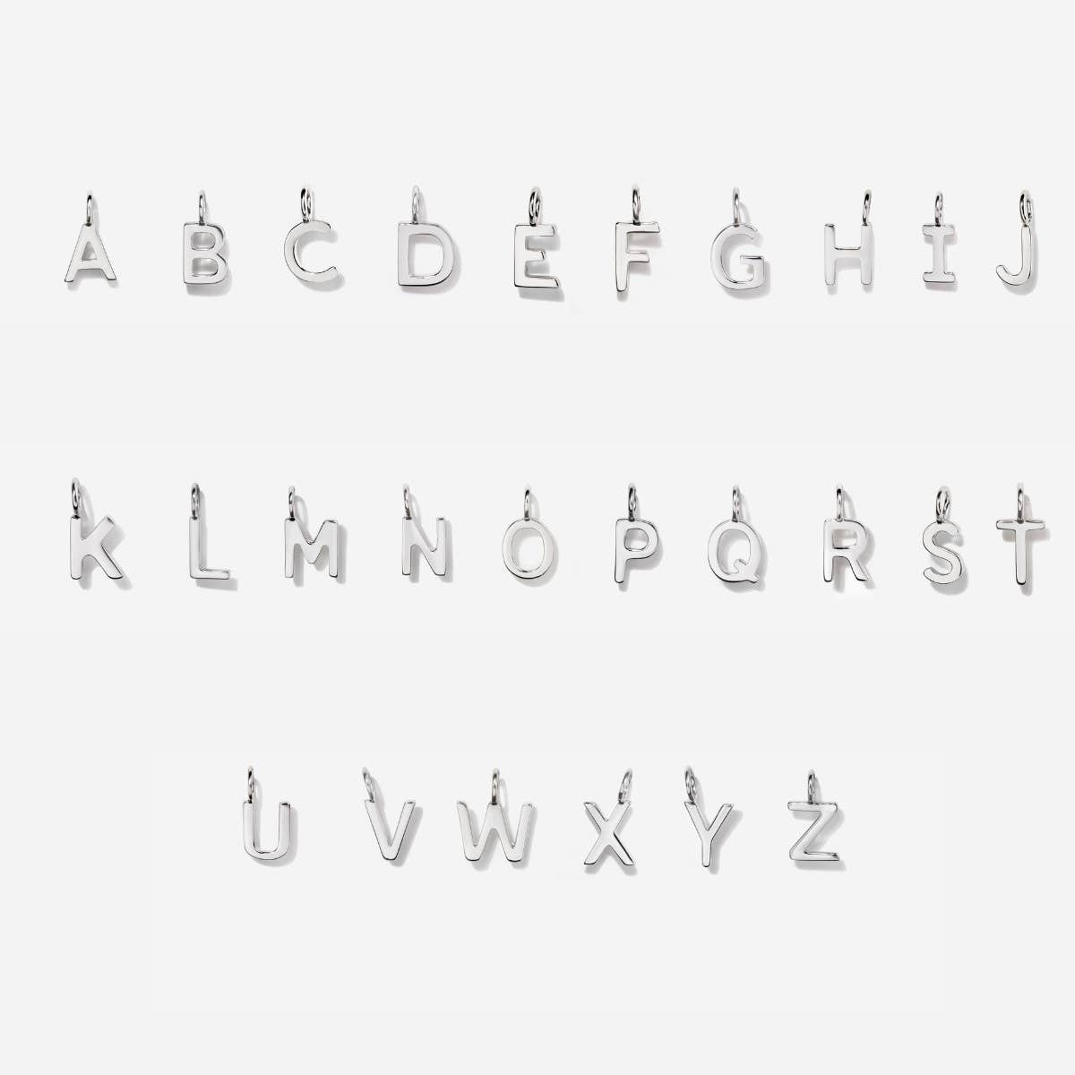Little Sky Stone - Wholesale Individual Charm/Pendant - Alphabet Initial Charms (Set)1