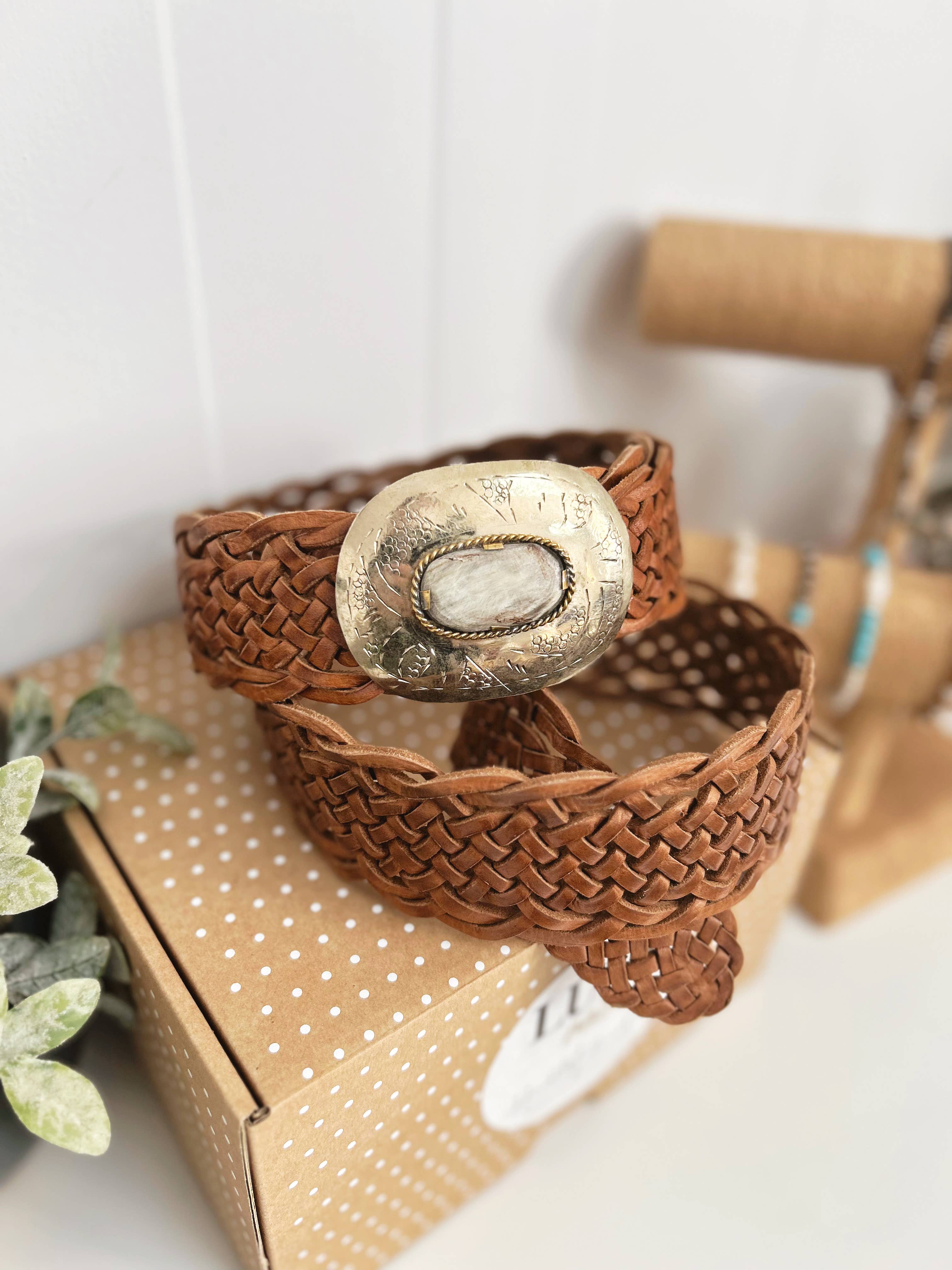 Lula Natura - Vendita all'ingrosso Cintura - Donna - CINTURA IN PELLE MARRONE MERCURIO1