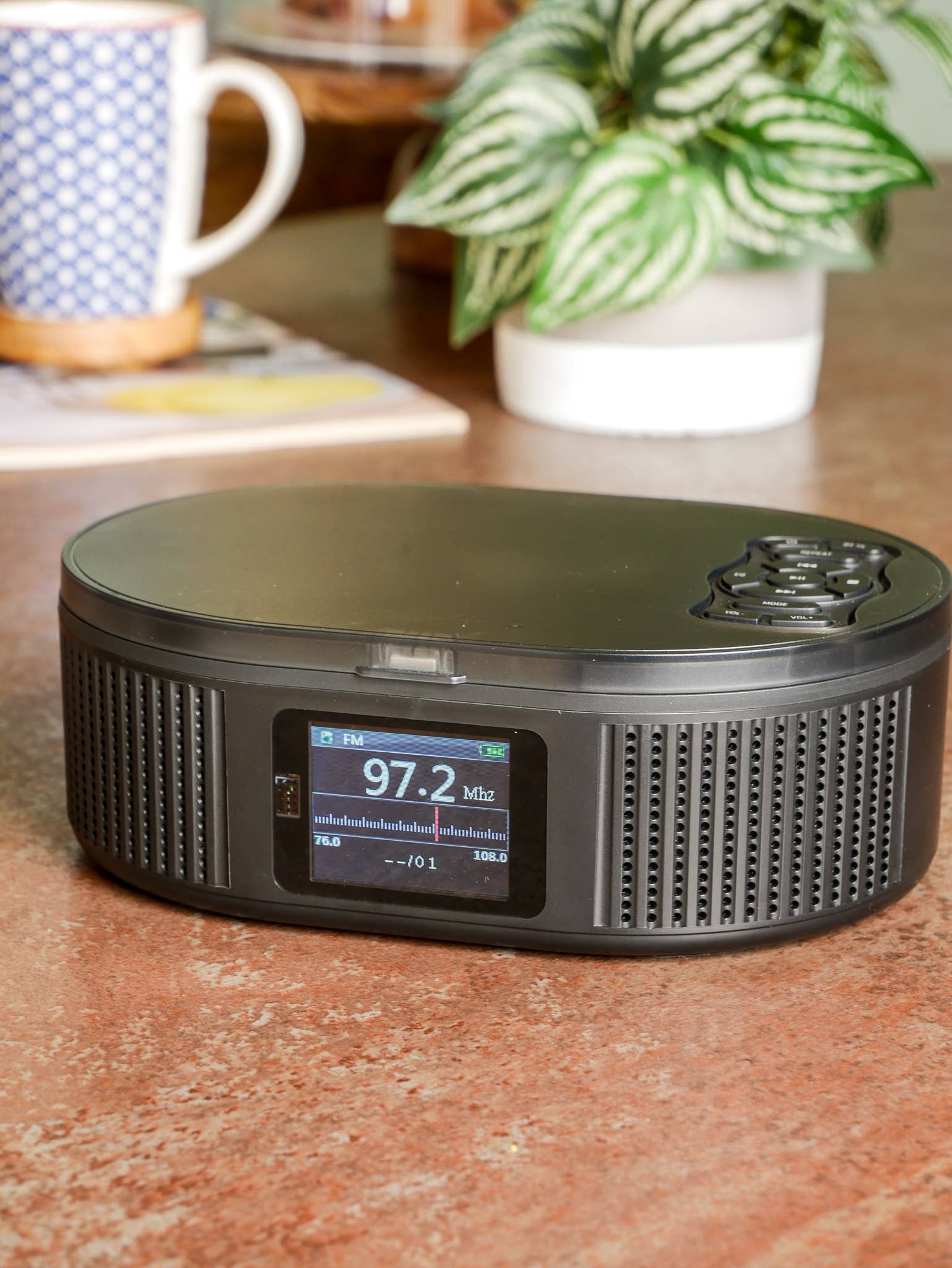 Steepletone UK Ltd - Wholesale Speakers - Boyard CD Player FM Radio and Bluetooth Playback1