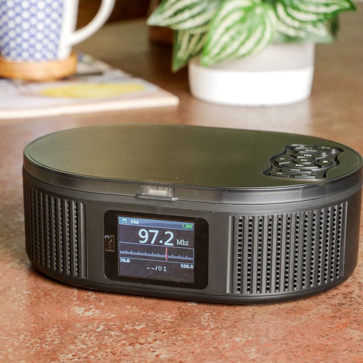 Steepletone UK Ltd - Wholesale Speakers - Boyard CD Player FM Radio and Bluetooth Playback1