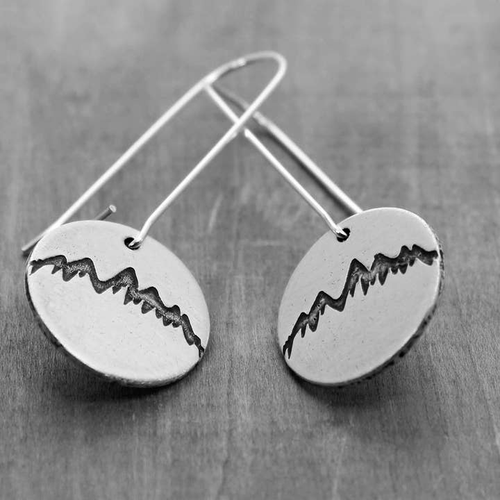 Daphne Lorna - Wholesale Hangende/ronde oorbellen - Snowcap oorbellen1