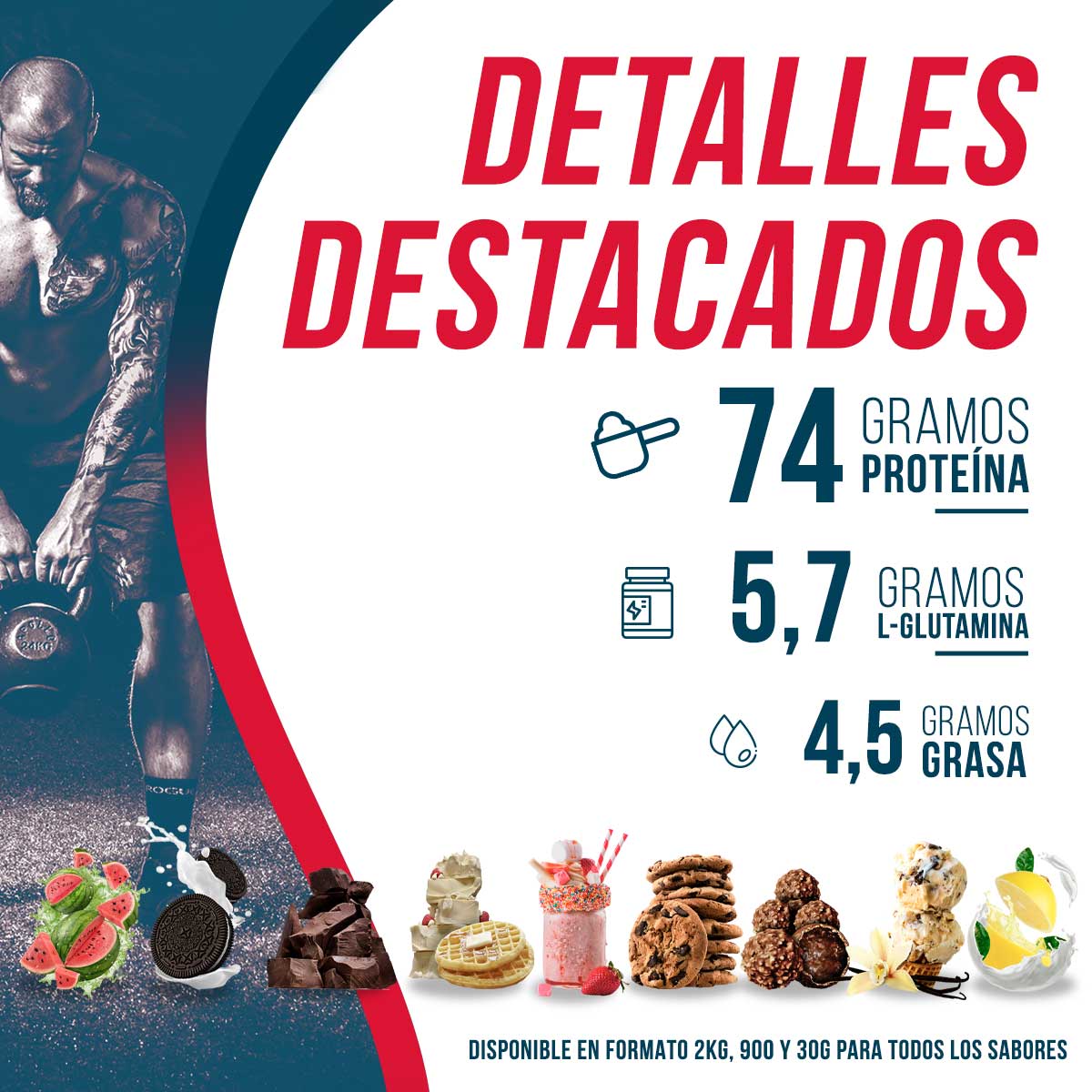 AMERICAN SUPLEMENT S.L. - Wholesale Protein/Superfood Powder - American Supplement | Single Dose Premium Whey Protein 40g8