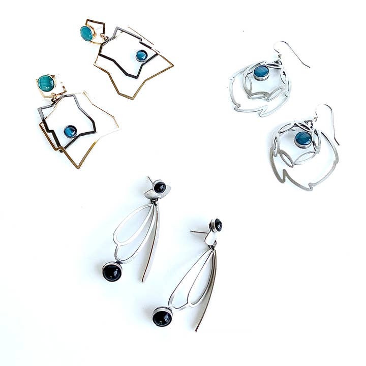 Christophe Poly / Crono Design - Wholesale Dangle Earrings - EARRINGS (Z) - Large Earrings22