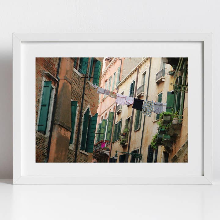 Impression photographique d'art de Venise Balcons Italie pour la vente par Mo & Paul Photography