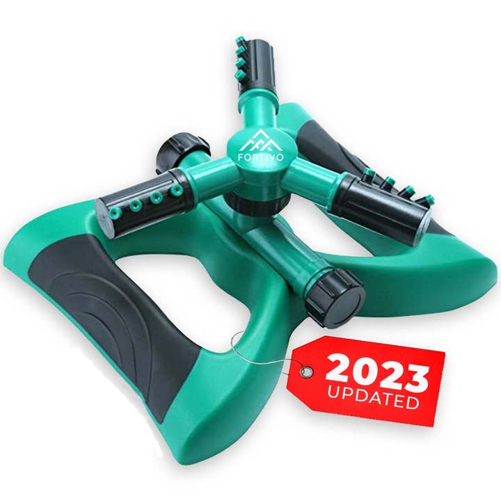 Green Sprinklers for Yard, Lawn Sprinkler for Large Area for wholesale by FORTIVO