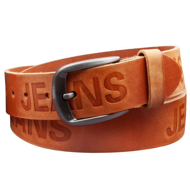 40 mm bälte tillverkat i Tyskland EH525-AD-Cognac för wholesale av A-Venten GmbH