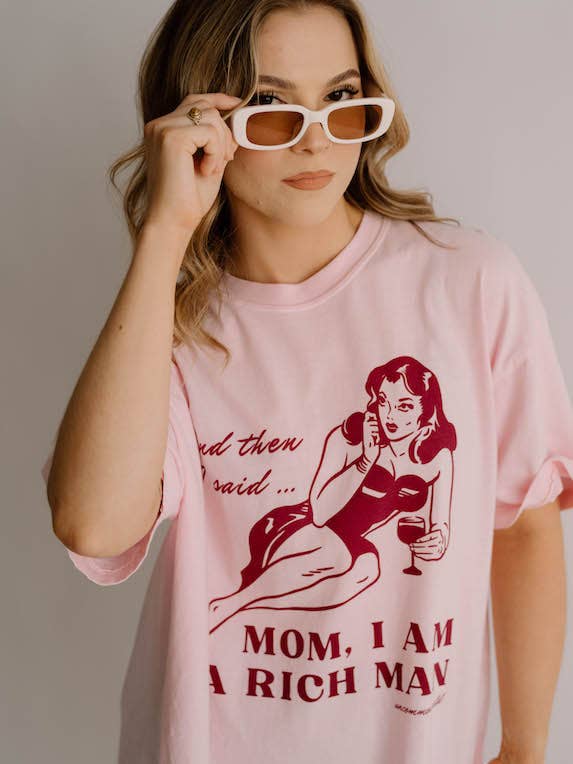 Feminist Women Empowered Grunge Comfort Colors Graphic Tee for wholesale by Uncommon Wild