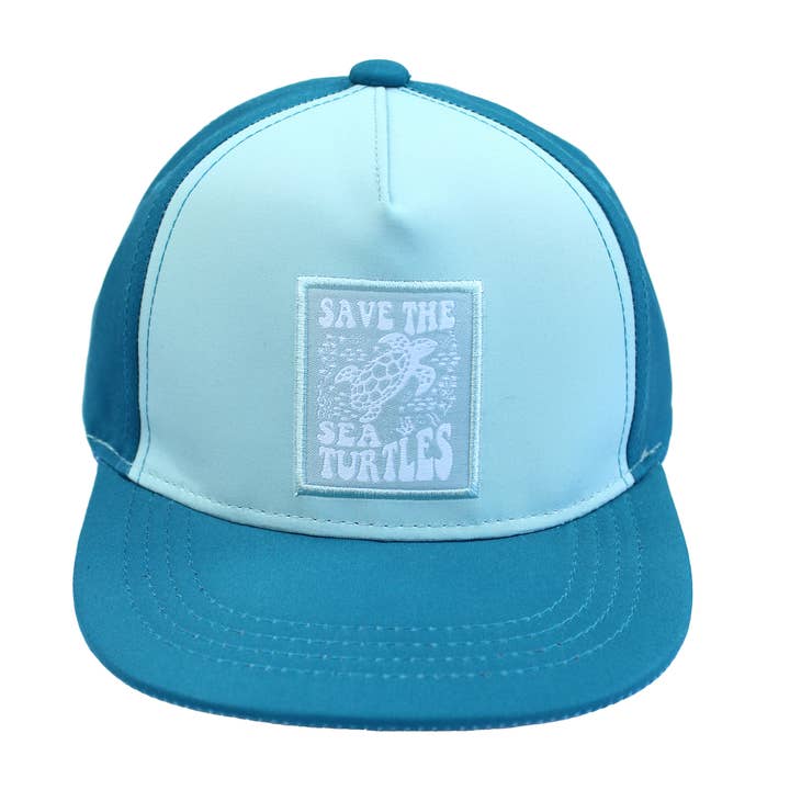 Gorro Snapback para niños y bebés Save the Sea Turtles Conservation para venta al por mayor de Emerson and Friends