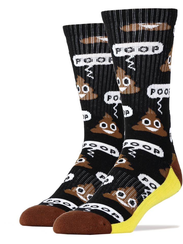 Oooh Yeah/Sock It Up/Oooh Geez Slippers – Großhandel Socken – Herren – Kacke! | Herren Cotton Athletic Crew Lustige Socken