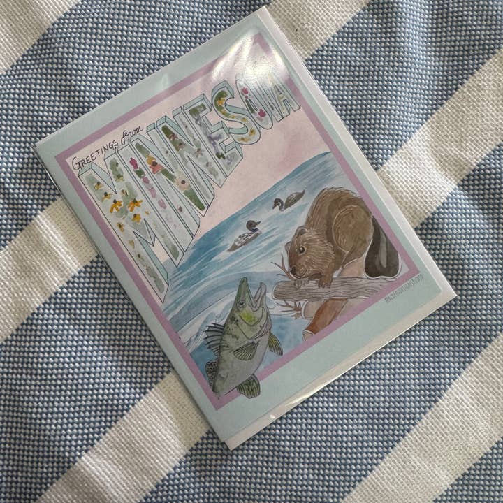 Hilsner fra Minnesota for engroshandel hos Red Fox Design Studio