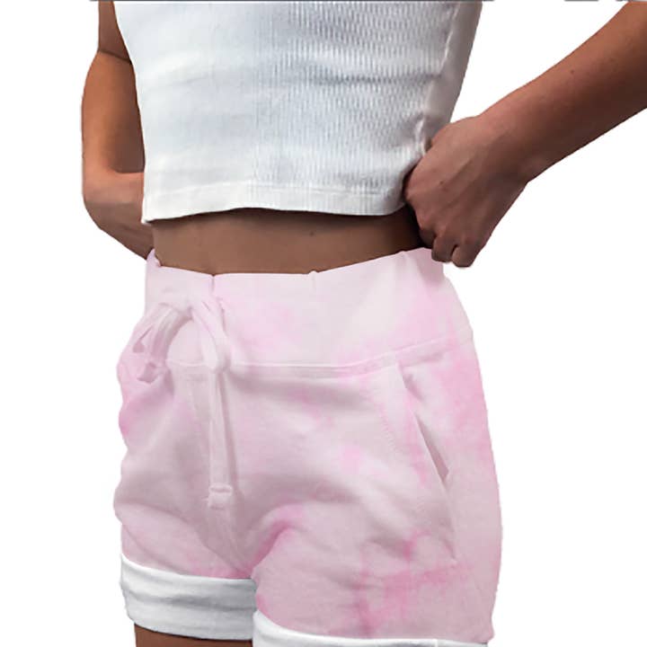 Show-Off! Tie Dyed Shorts for wholesale by Mentally Disheveled