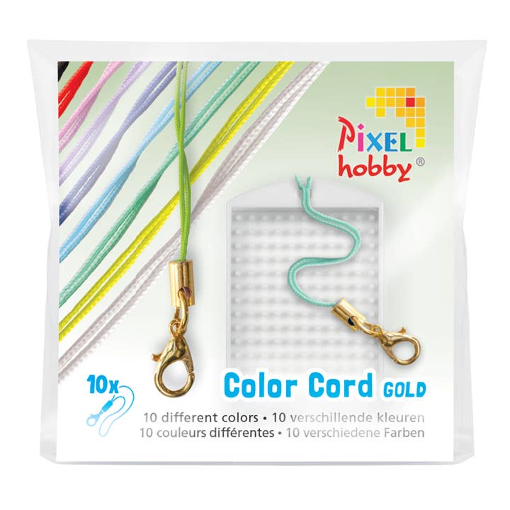 Pixelhobby - Wholesale Craft Supplies - Pixelhobby Color cords (set of 10) - Gold