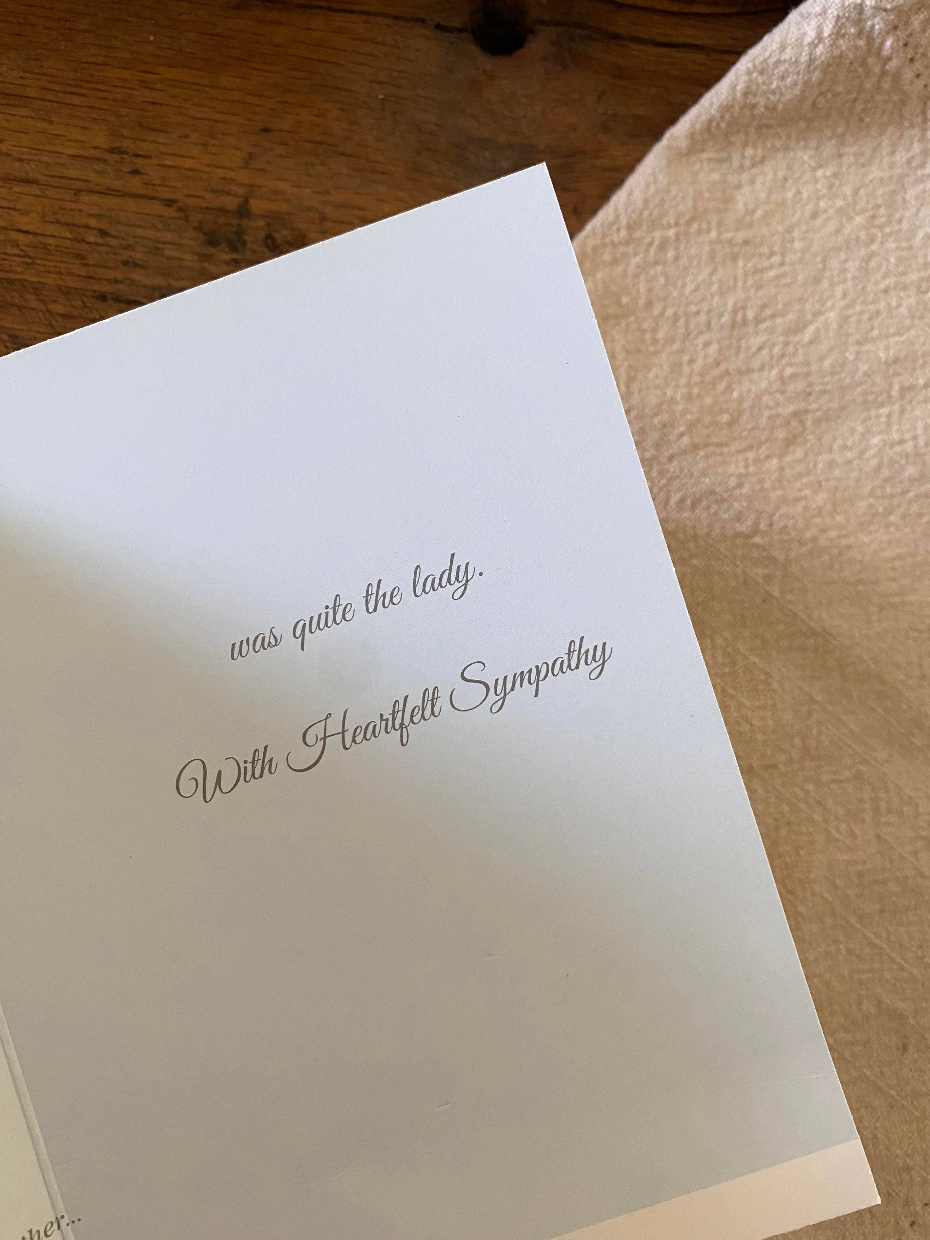 Gracefully Yours - Wholesale Sympathy Card - Sympathy Cards - "Hands" (4 designs - 12 pack)5
