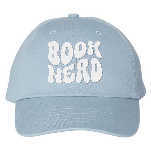 Lucky Luna Apparel - Wholesale Baseball Cap - Women's - Book Nerd Embroidered Dad Hat5